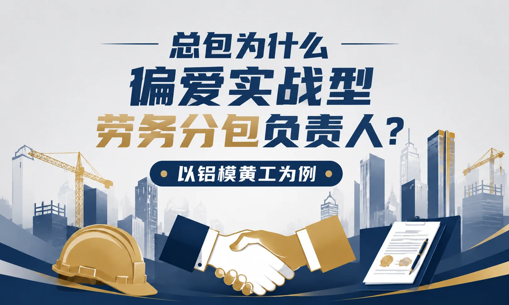 Por que os empreiteiros gerais preferem subcontratantes de mão de obra experientes? Vamos tomar o Sr. Huang, o subcontratante de fôrmas de alumínio, como exemplo.